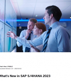 What's New in SAP S/4HANA 2023